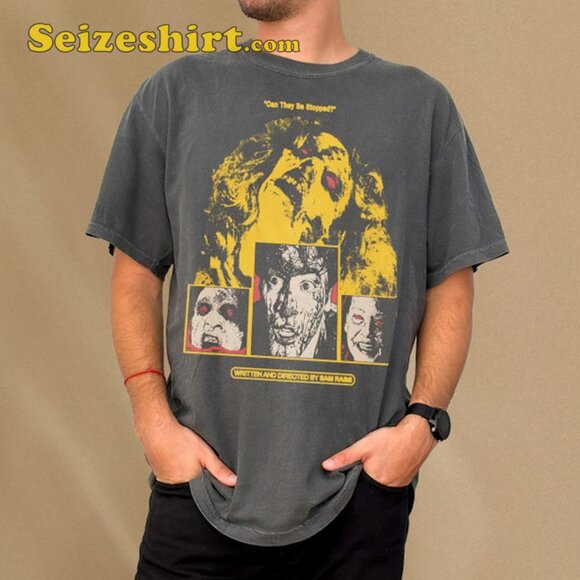 80s Horror Movie The Evil Dead Shirt - Picture 2 of 5